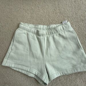 Aritzia Tna Cozy Fleece Shorts Sz S
